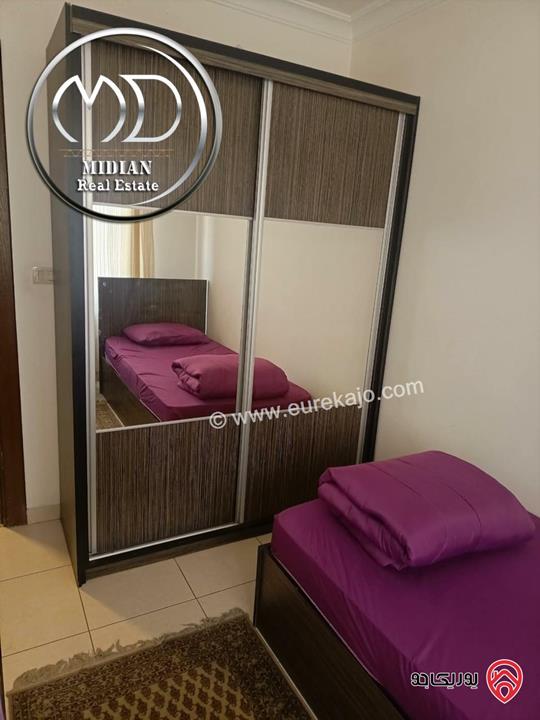 شقة مفروشة للايجار في عمان - دير غبار مساحة 130م تشطيبات وفرش سوبر ديلوكس اطلالة جميلة بسعر مميز