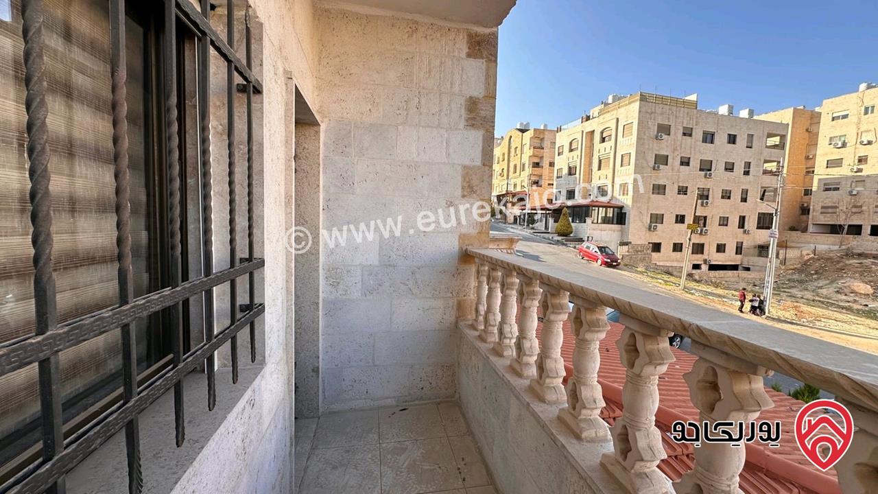 شقة طابق أول مساحة 120م للايجار في عمان - الجبيهة منطقة ام زويتينة