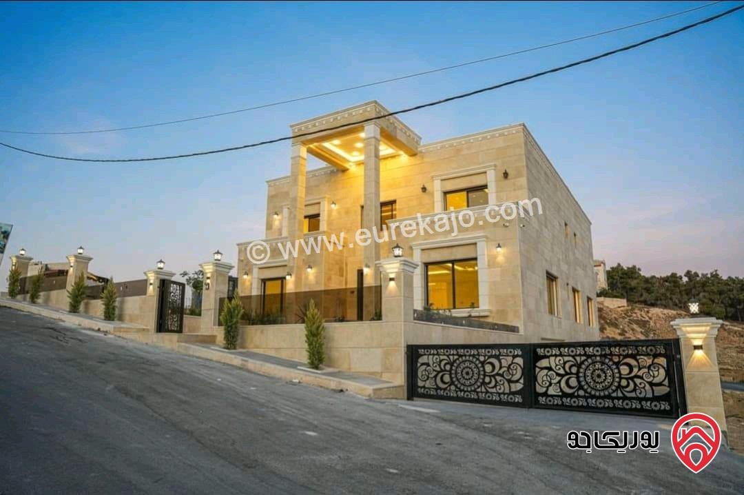 فيلا مساحة 1 دونم و 200م على أرض 1050م للبيع في عمان - مرج الحمام 