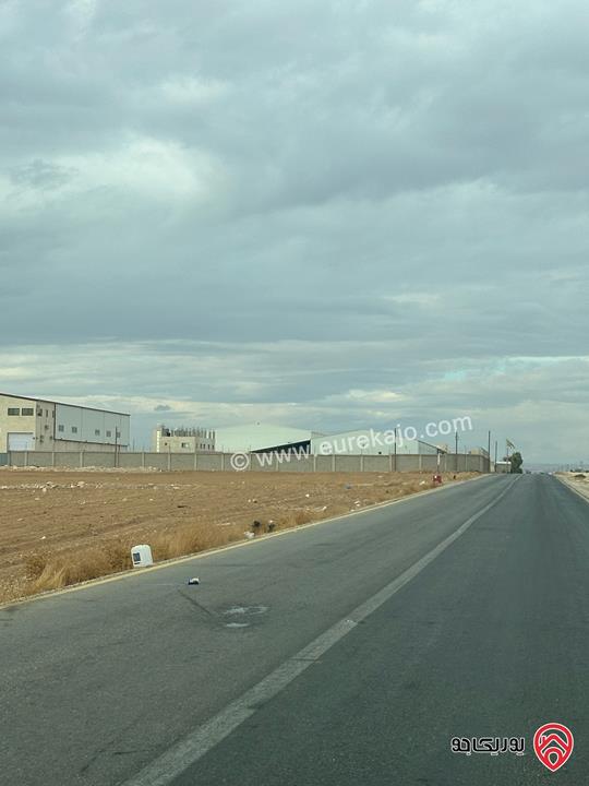 ارض صناعي مساحة 10 دونم للبيع في عمان - منطقة القسطل 