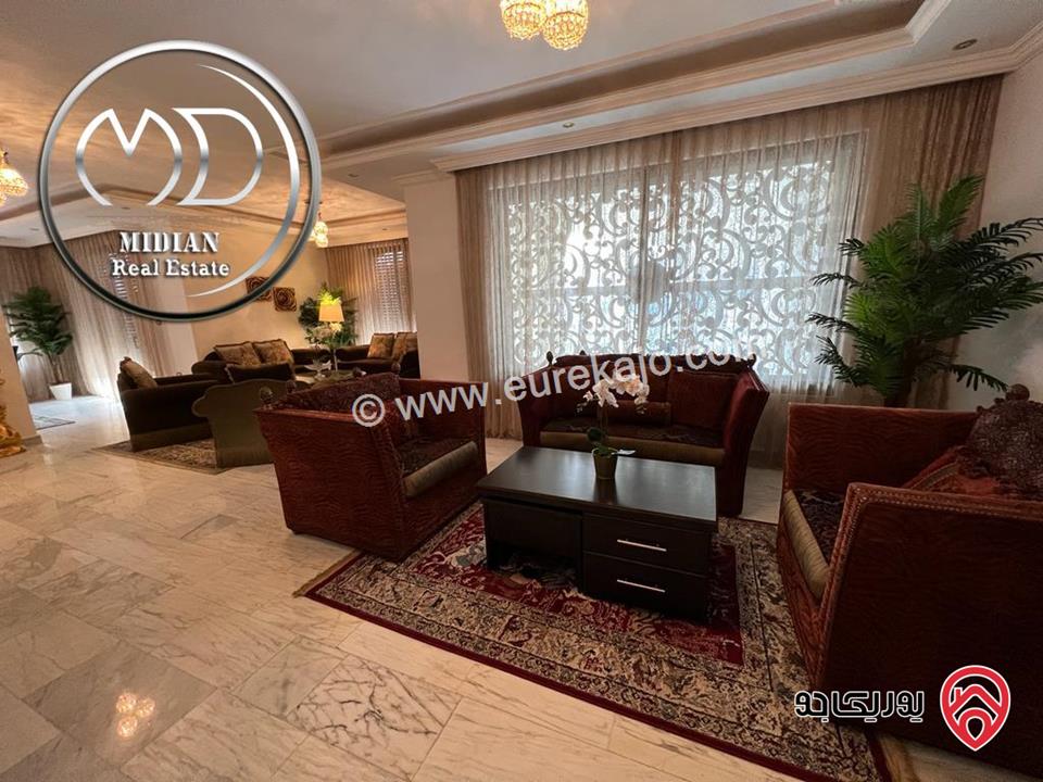 شقق مفروشة للايجار في أجمل مواقع عمان - عبدون مساحات 150م & 245م تشطيبات و ديكورات فندقية فاخرة تصلح للأجانب و السفارات