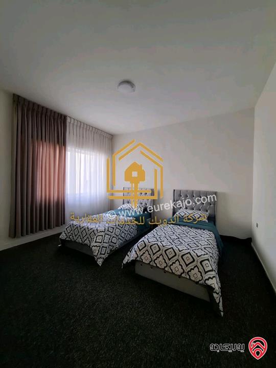 شقة مفروشة طابق ثاني مساحة 130م للإيجار في عمان - الدوار السابع 