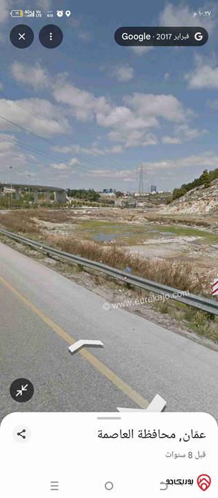 قطعة ارض مساحة 10 دونم تجاري للبيع في عمان - كوريدور عبدون 