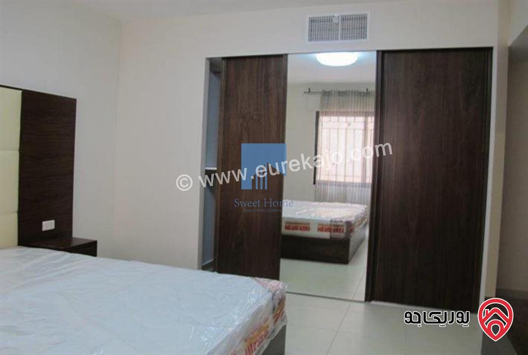 شقة أرضية مفروشة فاخرة للبيع في جبل عمان - مقابل رئاسة الوزراء وقرب فندق عمان ويست 100م مع ترسات 110م بسعر مغري