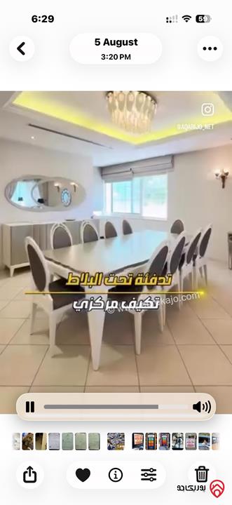 فيلا مساحة 1 دونم و 100م على أرض 850م للبيع في عمان - ام اذينة