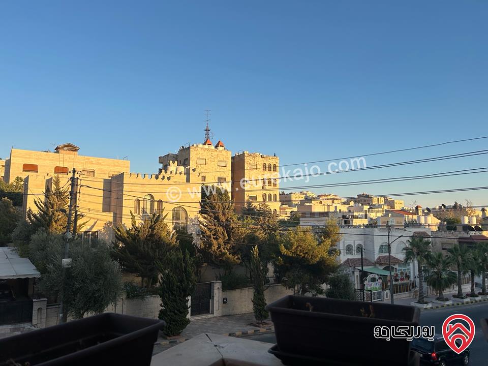 شقة مفروشة بالكامل مساحة 140م طابق أول للإيجار السنوي في عمان - ضاحية الرشيد 