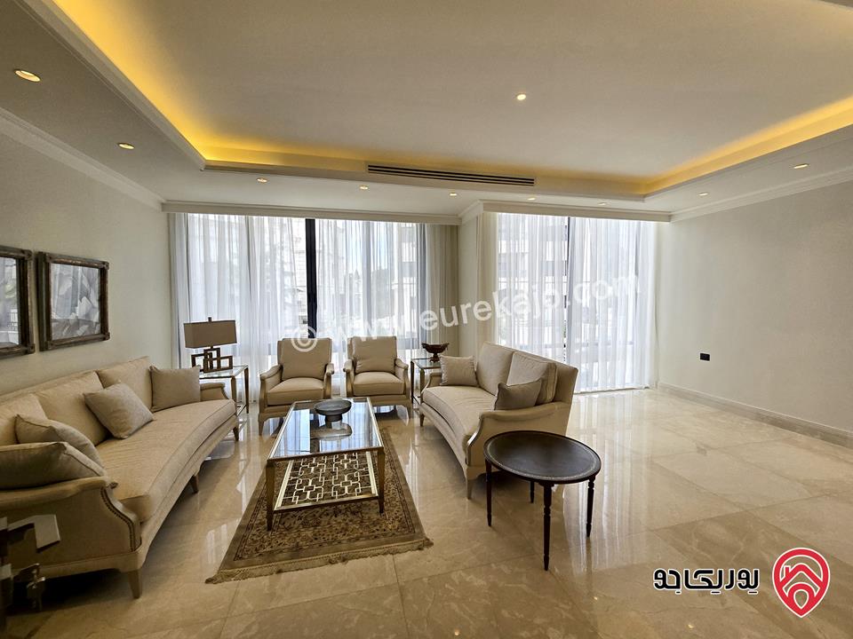 شقة مفروشة طابق أول مساحة 250م للإيجار في عمان - جبل عمان