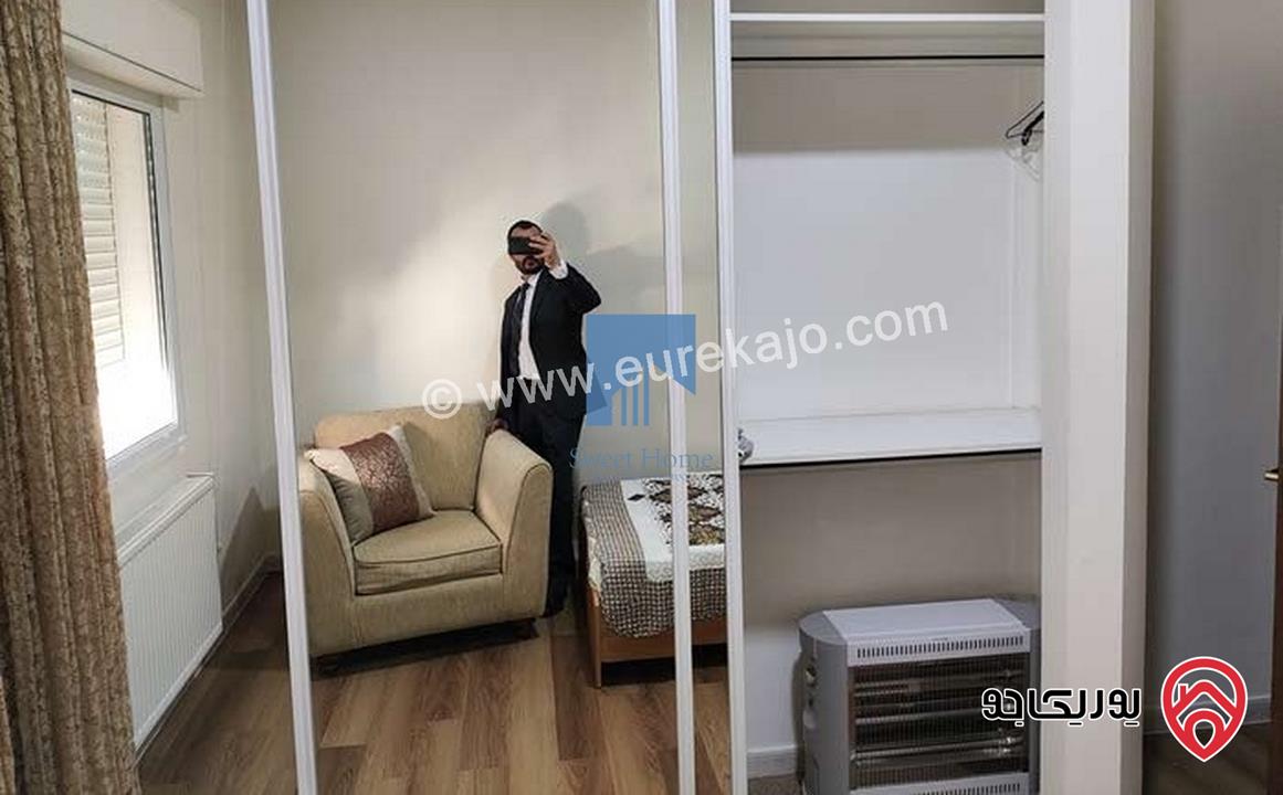 شقة مفروشة فاخرة طابق ثاني مساحة 150م للبيع في عمان - دير غبار  تشطيب سوبر ديلوكس