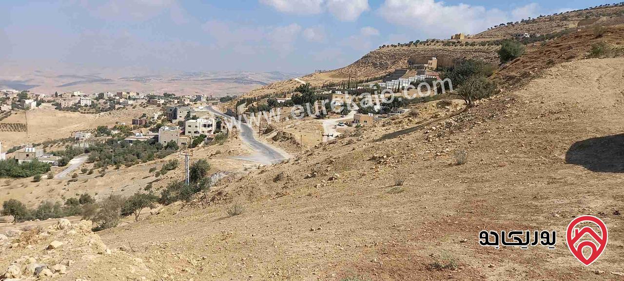 قطعة ارض مساحة 600م للبيع في عمان - ناعور اطلالة خلابة على فلسطين 