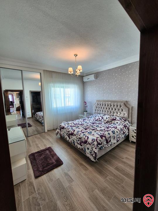 شقة سوبر ديلوكس 120م طابق ثاني مفروشة للايجار السنوي في عمان - الجندويل super deluxe furnished apartment for annual rent