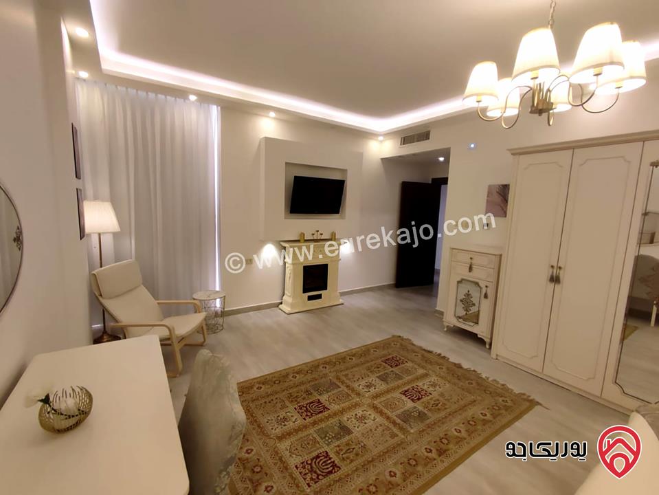 شقة مفروشة جديدة طابق أول مساحة 170م للإيجار في عمان - عبدون