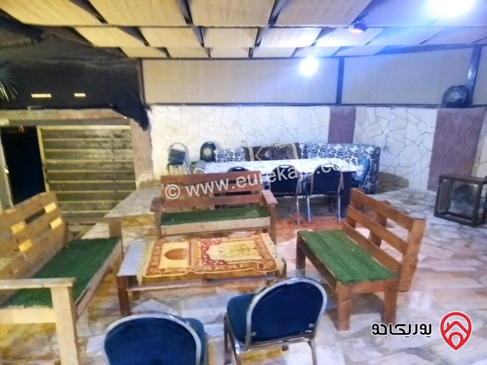 شاليه مساحة 100م على أرض مساحتها 306م للبيع في الشونة الجنوبية غور نمرين بسعر مغري 