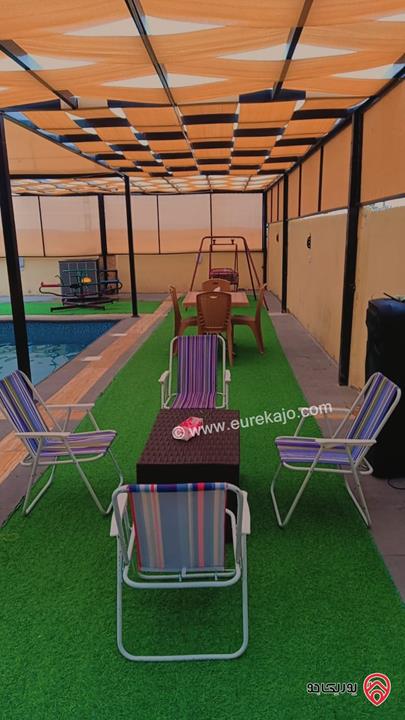 مزرعه وشاليه رمان للايجار اليومي في البيضاء - منطقة أحد