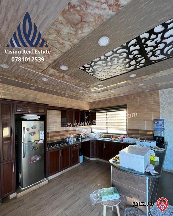 مزرعة مساحة الأرض 4 دونم و البناء 1250م للبيع في السلط - الصبيحي