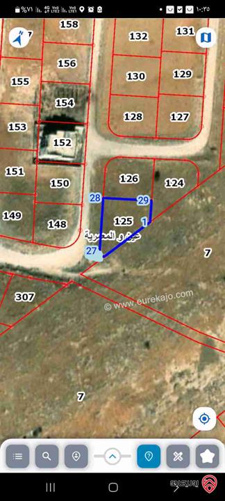 ارض مساحة 671م للبيع في المفرق - بلعما العين والمعمرية
