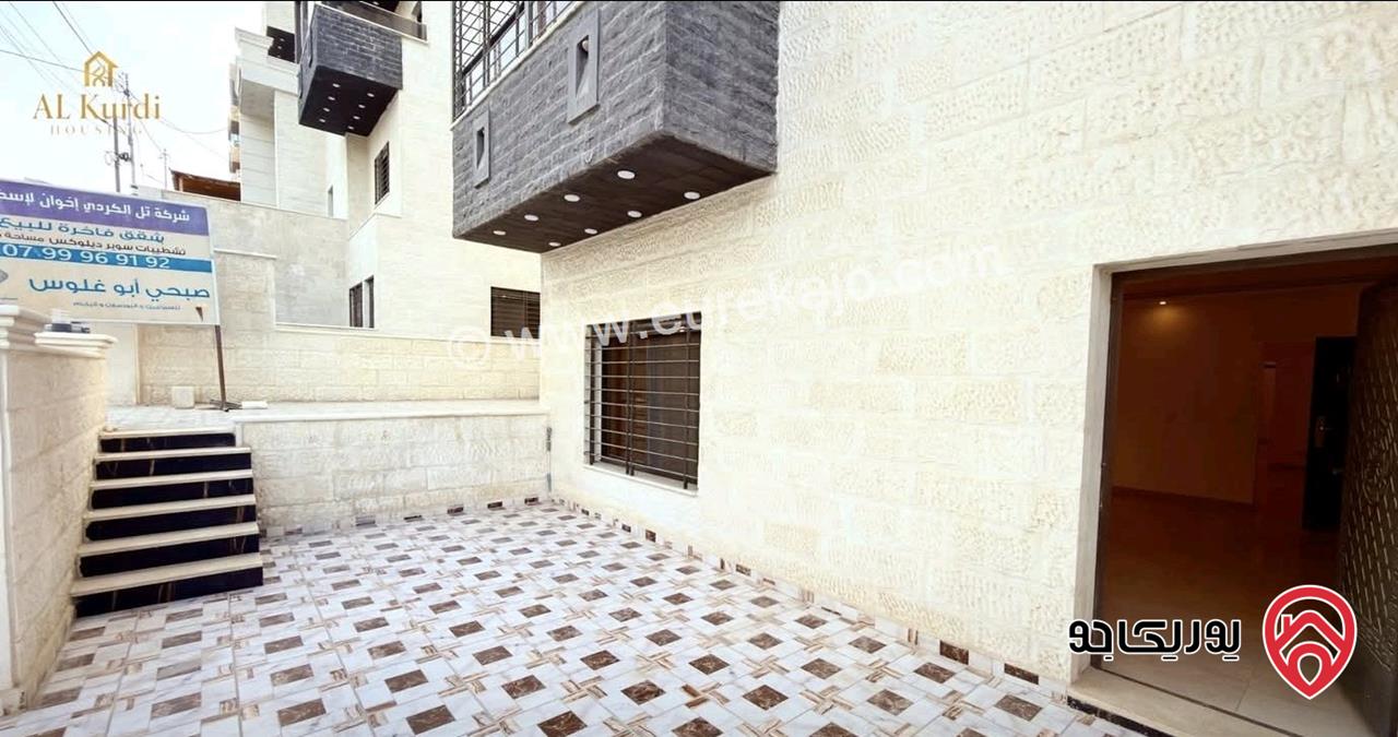 آخر 4 شقق مساحة 167م و 171م للبيع في عمان - طبربور