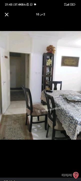 شقة طابق أول مساحة 120م للبيع في عمان - أبو نصير