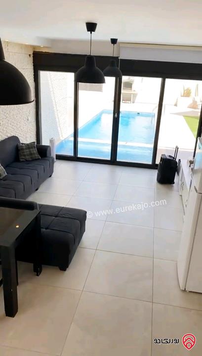 شاليه فخم مساحة الأرض 288م والبناء 120م للبيع في البحر الميت - جوفة الكفرين