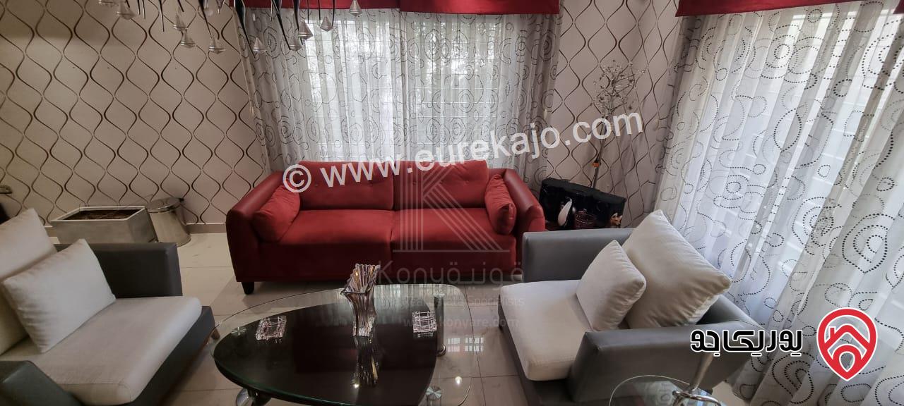 شقة دوبلكس فاخرة مساحة 300م داخلي و 200م خارجي للبيع في عمان - ضاحية الامير راشد