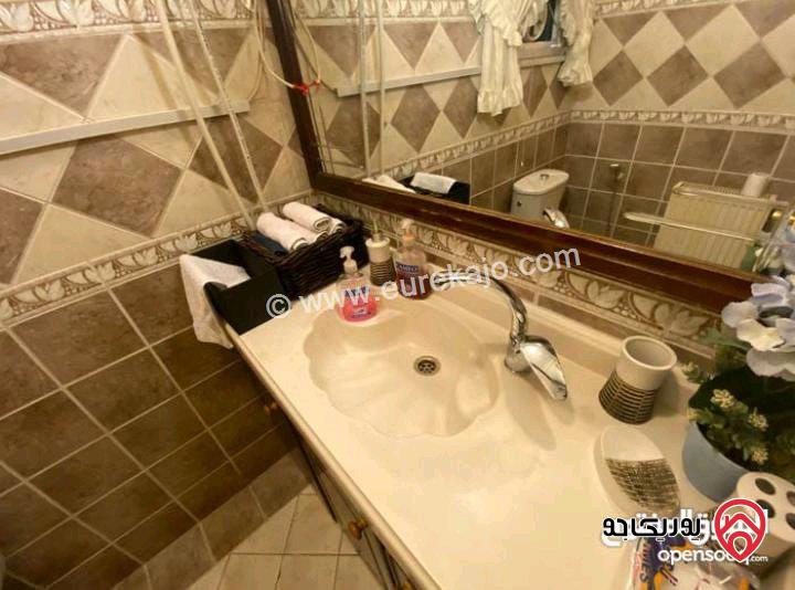 شقة مفروشة مساحة 175م طابق ثاني للايجار في عمان - جبل عمان