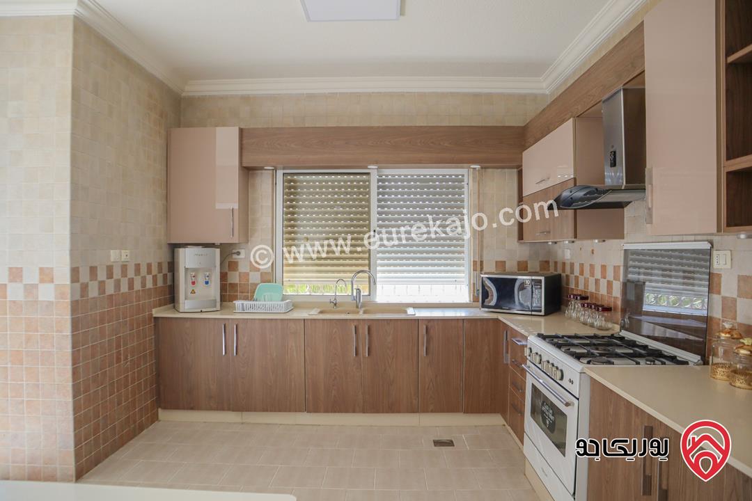 شقة مفروشة طابق ثاني مساحة 262م للإيجار في عمان - دير غبار