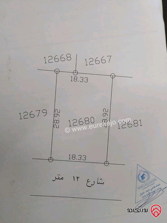 أرض مساحة 530م للبيع في الزرقاء - السخنة البتراوي الجنوبي(الصالحية الجديدة) الأرض ذات اطلالة جنوبية ومرتفعة 