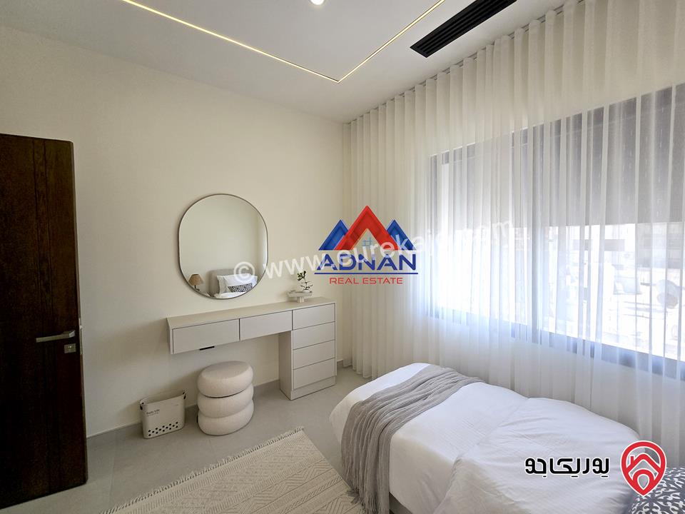 شقة مفروشة طابق ثالث مساحة 85م جديدة لم تسكن للإيجار السنوي في عمان - الصويفية