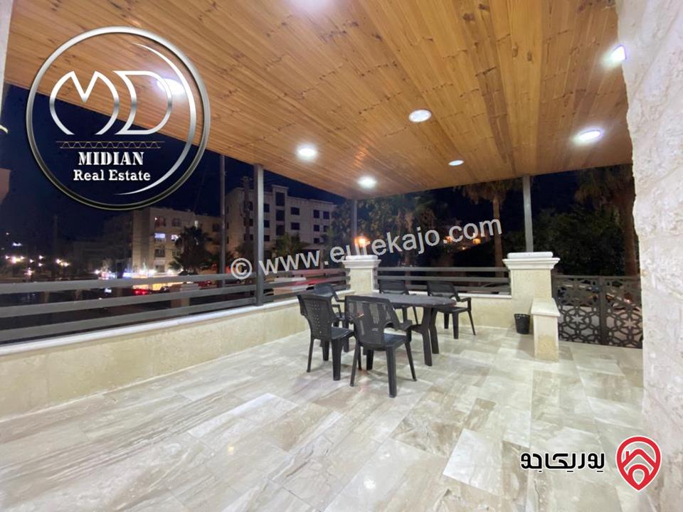 شقق مفروشة للايجار في عمان - ام السماق مساحات 100م تشطيبات و ديكورات فاخرة فرش فندقي اطلالة جميلة بأسعار مميزة