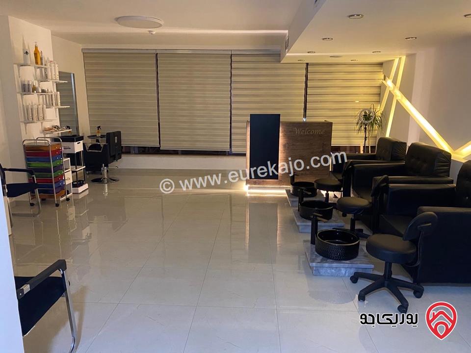 صالون مساحة 65م للبيع في عمان - السابع شارع عبد الله غوشة / مجمع القيسي 