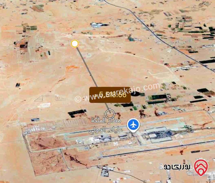قطعة أرض مساحة 13 دونم للبيع من أراضي جنوب عمان - السيفية