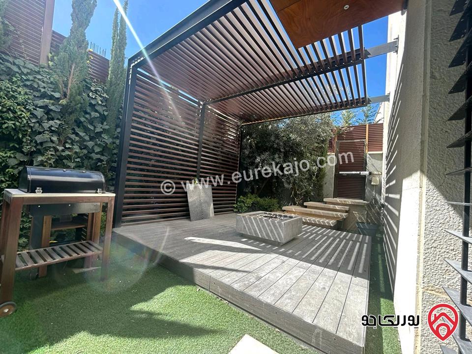 شقة شبه ارضية مساحة 360م داخلي و 150م خارجي للبيع في عمان - دابوق