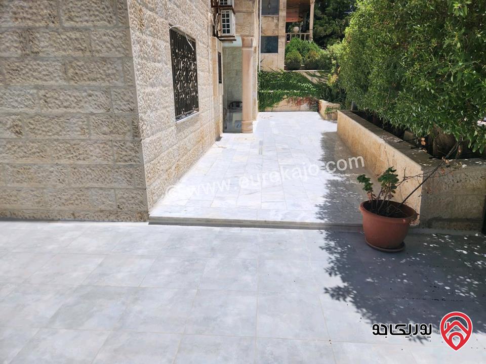 شقة طابق أرضي مساحة 200م داخلي و 200م خارجي للبيع في عمان - الدوار السابع 