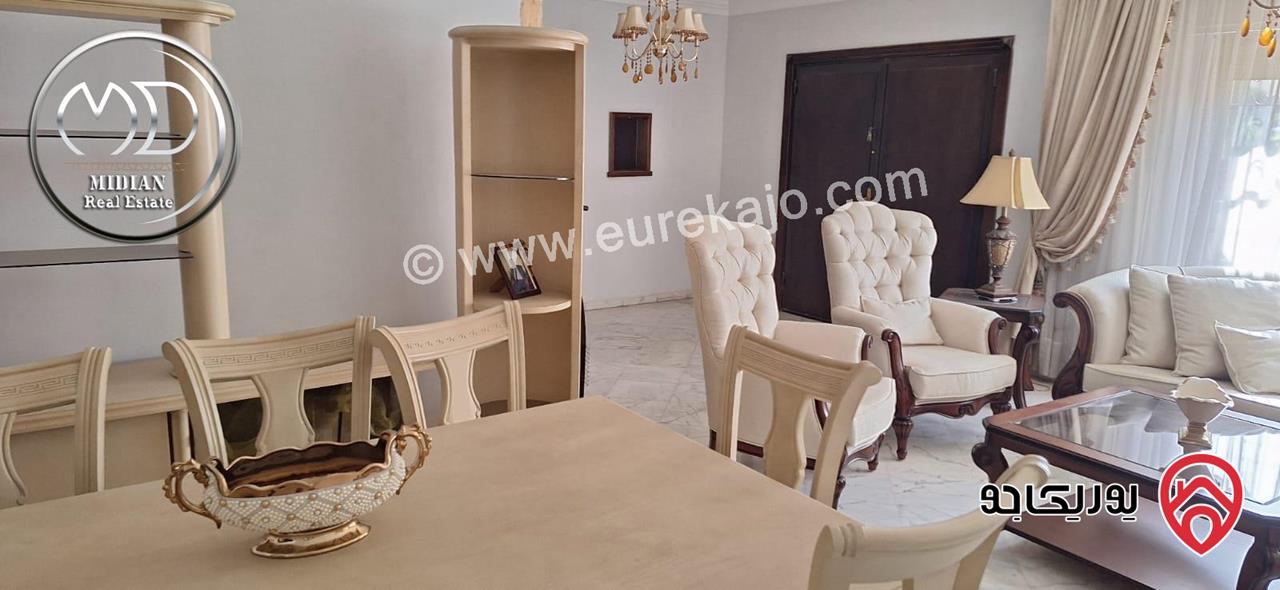 شقة ارضية دوبلكس للبيع في عمان - خلدا مساحة 260م مع ترس و حديقة 200م تشطيبات سوبر ديلوكس بسعر مميز جداً