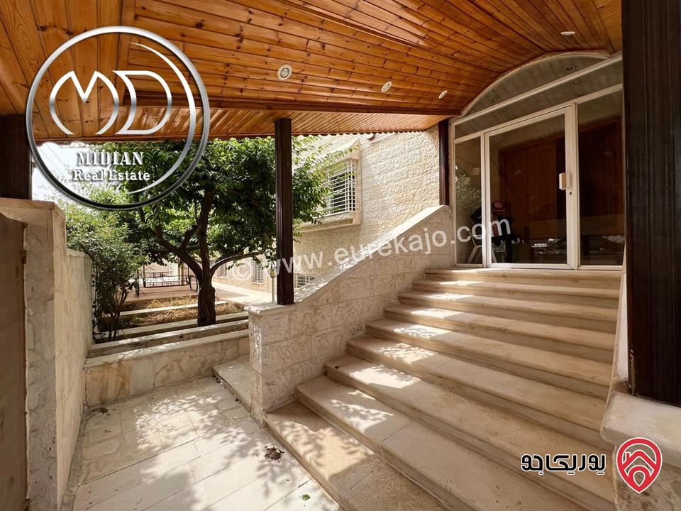 شقة دوبلكس ارضية طابقية فاخرة للبيع في عمان - خلدا مساحة 500م مع ترسات وحدائق 400م مع مسبح داخلي تصلح تجاري