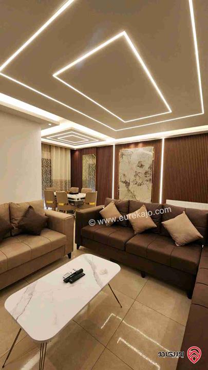 شقة مفروشة طابق أول مساحة 118م للبيع مع او بدون فرش في عمان - الجاردنز 