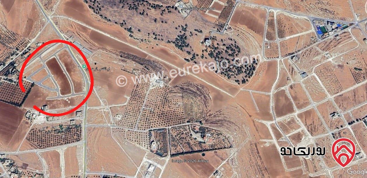 ارض مساحة 500 متر للبيع في عمان - ناعور بالقرب من مدارس الجاليات