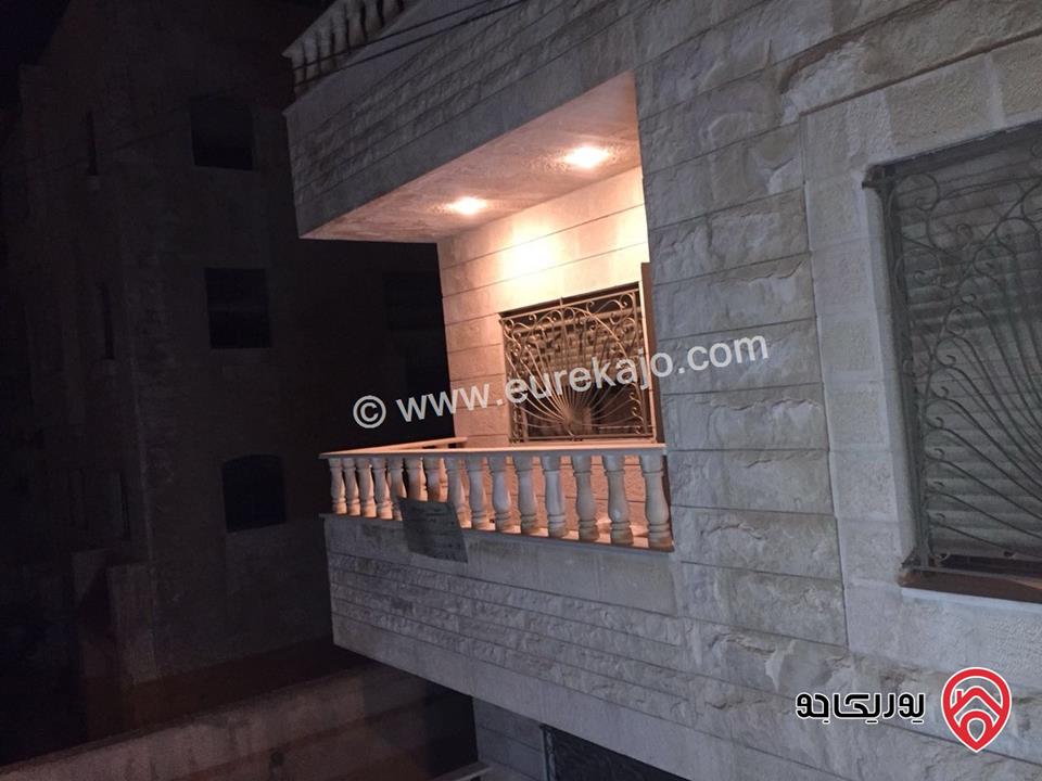 شقة طابق أول مساحة 120م للايجار مفروشة في عمان - الجبيهة