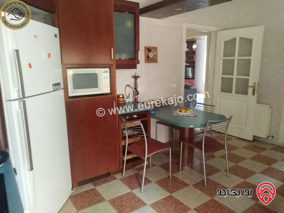 شقة أرضية مفروشة مميزة للبيع في عمان - دير غبار 200م مع ترس40م بسعر مغري