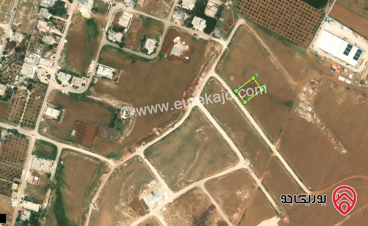 ارض مساحة 844م للبيع من أراضي جنوب عمان اللبن - حنو الرجم