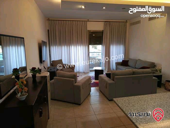 شقة مفروشة مساحة 90م طابق ثاني للايجار في عمان - عبدون 