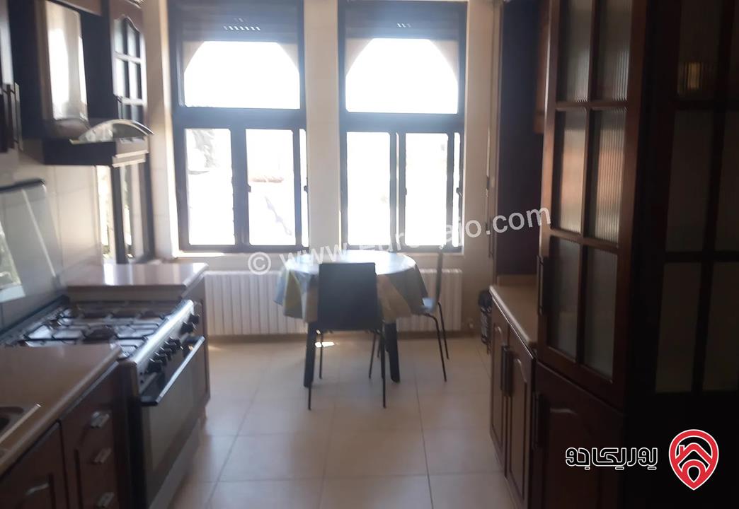 شقة مفروشة طابق ثالث مساحة 200م للايجار في عمان - عبدون 