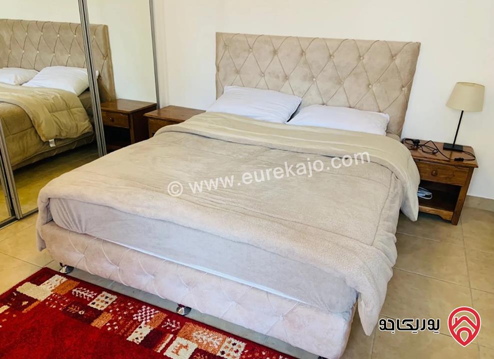 شقة مفروشة طابق أول مساحة 100م للايجار في عمان - عبدون