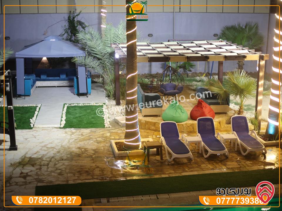 مزرعة - شاليه Green Land Chalet للايجار اليومي في البحر الميت