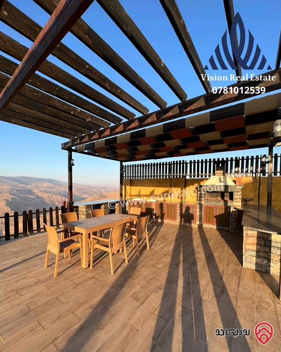 مزرعة مساحة الأرض 4 دونم و البناء 1250م للبيع في السلط - الصبيحي