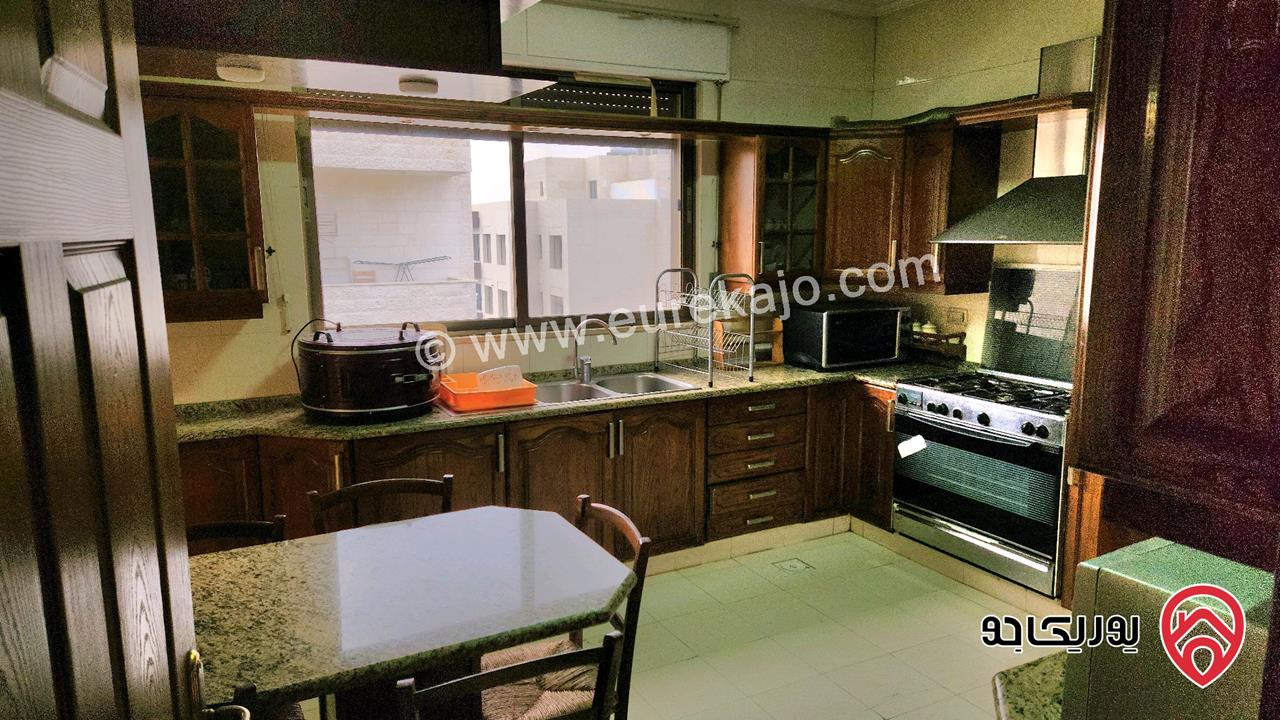 شقة مساحة 205م للايجار في عمان - عبدون قرب السفارة الاندونيسية