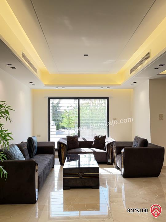Ground Floor Apartment 240 Sqm with Private Garden 300 Sqm for rent in Amman - Abdoun