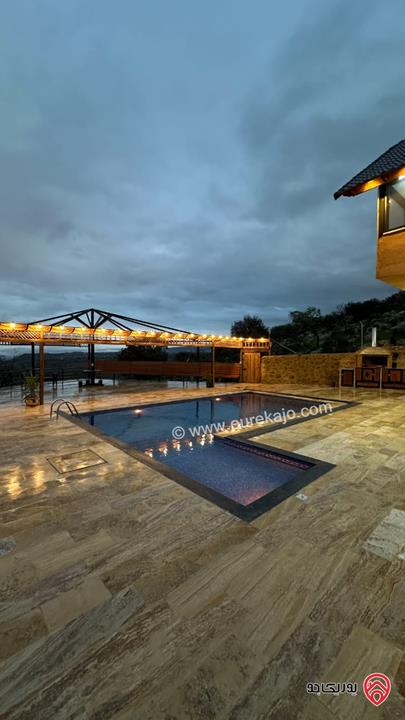 مزرعة مساحة الأرض 3620م والبناء 150م للبيع في السلط - الصبيحي