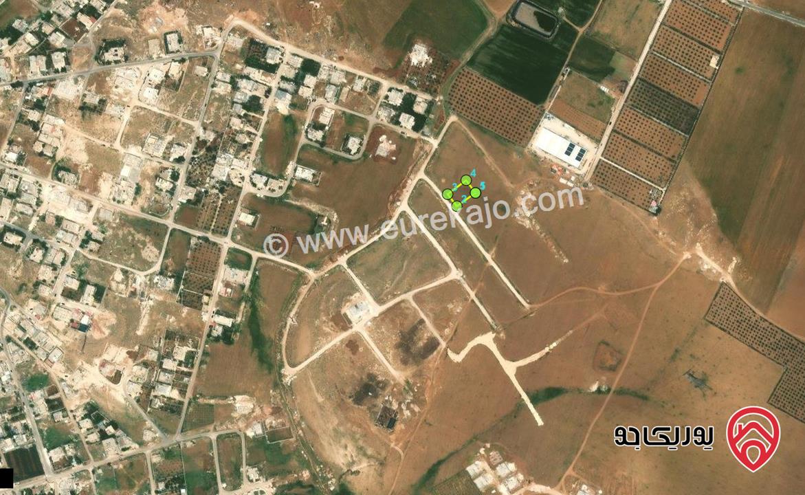 ارض مساحة 844م للبيع من أراضي جنوب عمان اللبن - حنو الرجم