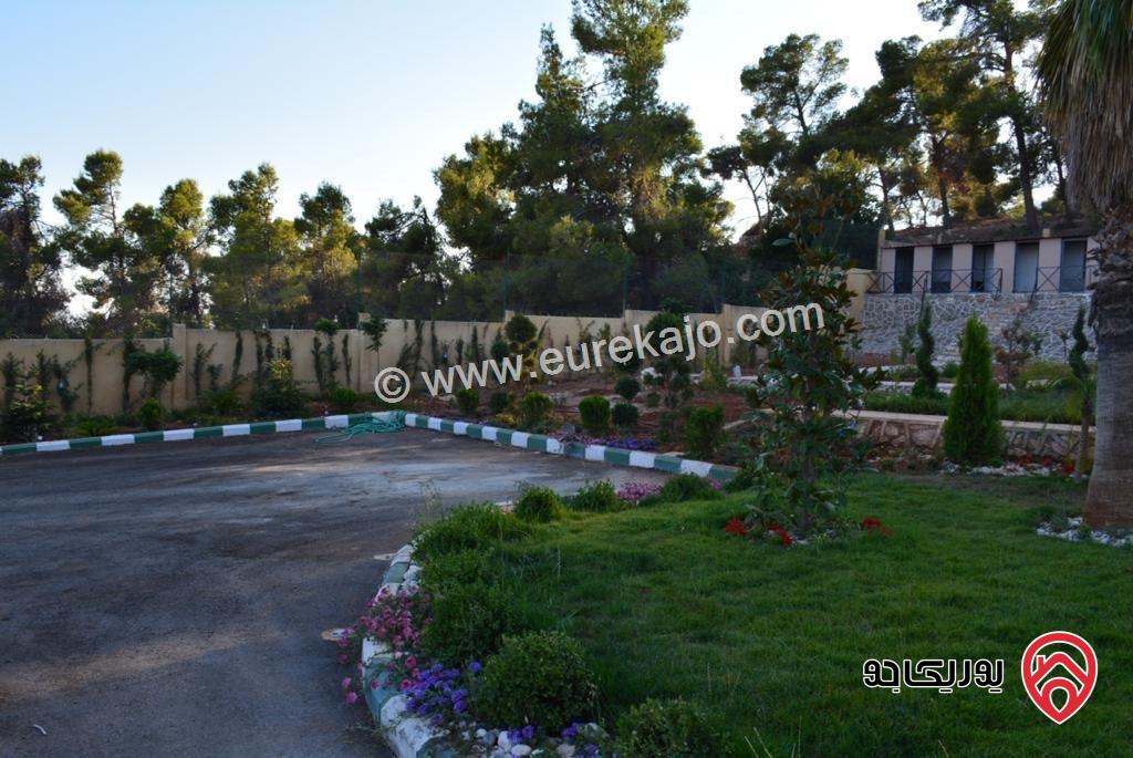 مزرعة جميلة مميزة مساحة 3 دونم و 549م مع بيت طابقين 200م للبيع في أراضي جرش - دبين 