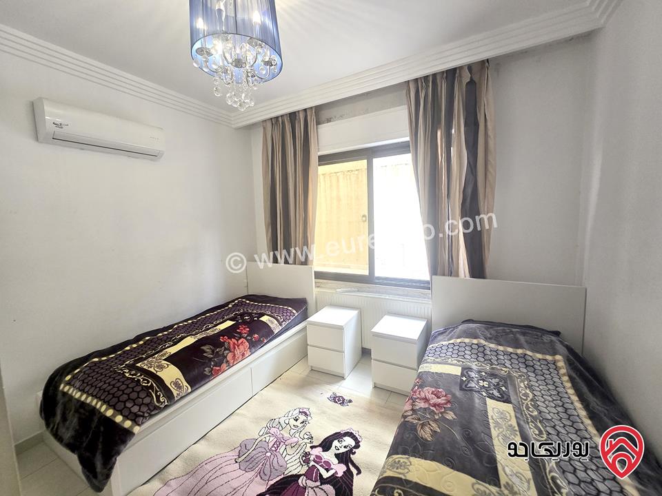 شقه تسوية مساحة 160م داخلي و 150م خارجي للإيجار مفروشة في عمان - خلدا